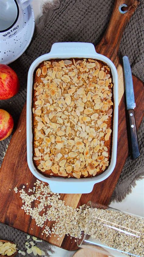 Apfelkuchen Ohne Mehl Ein Einfaches Rezept Mit Haferflocken Mandeln