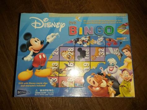 Disney Dvd Bingo Dvd Hd Video Game For Sale Online Ebay