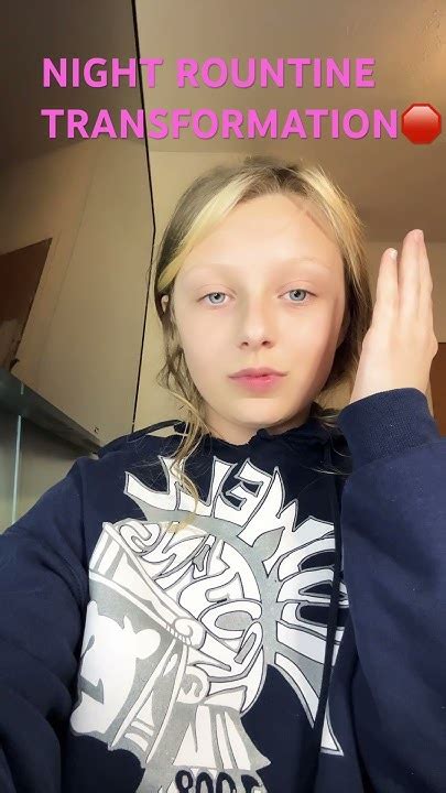 YouTube Shorts Night Routine Transformation