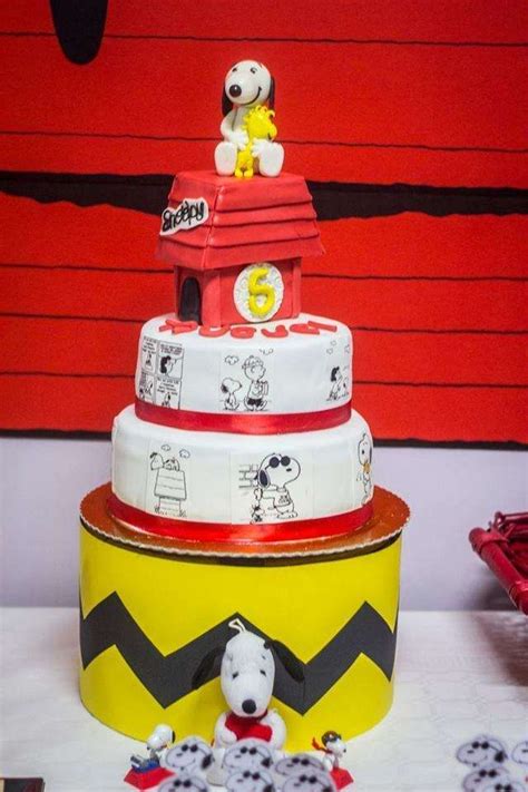 Snoopy Birthday Party Ideas | Photo 1 of 25 | Snoopy birthday party ...