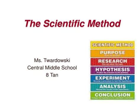 Ppt The Scientific Method Powerpoint Presentation Free Download Id3109511