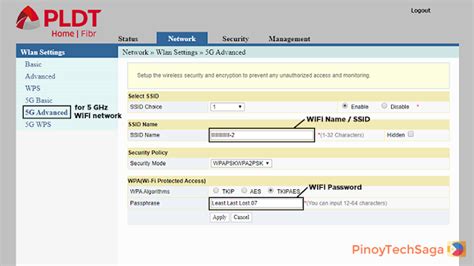 How To Change PLDT Fiber Fibr WiFi Password SSID 2022 2023