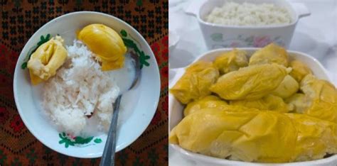 Pulut Durian Kuah Santan Ikut Resipi Ini Memang Sedap Wangi