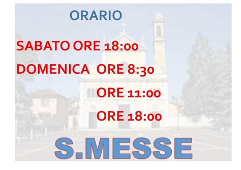 Orario S Messe Parrocchia Santo Stefano Protomartire