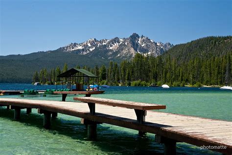 Redfish Lake Idaho By Photomatte Redbubble