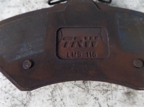 Front brake pad Nissan Micra 1.3 LX,SLX 16V - LMS116