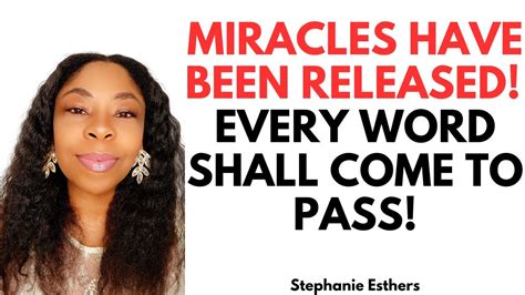 These Last Days Of August Prophetic Word Miracles Released