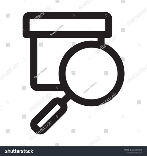 Kargo Scanning Outline Icon Box Delivery Stock Vector (Royalty Free ...