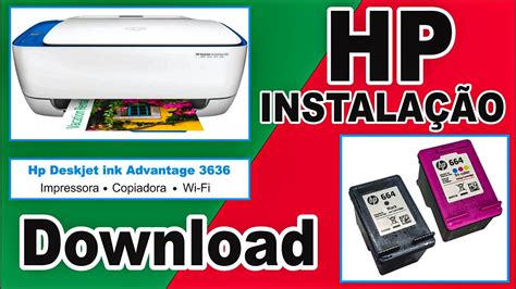 Multifuncional HP 3636 Download e Instalação Copiadora Impressora