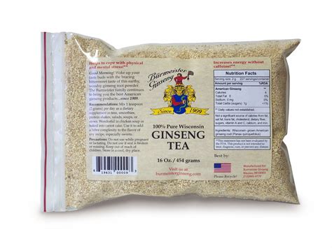 1 lb Ginseng Loose Tea, 100% Pure American Wisconsin Grown Ginseng 西洋参 ...