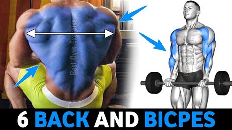 10 Best Back Exercises To Get Bigger Back Fast Barbell Back Workout At