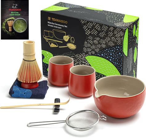 Amazon Teanagoo Pcs Matcha Whisk Set Ceramic Matcha Set Matcha