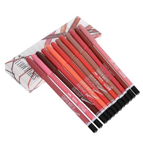 Buy 6 PCS Set Waterproof Lipstick Lip Liner Long Lasting Matte Lipliner