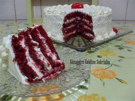 ALEXANDRE GALDINO Télo Bolos Red Velvet Cake