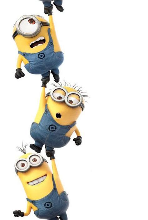 A Chain Of Minions Minions Cartoon Wallpaper Fictional Characters