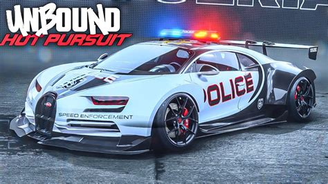 New Update Hot Pursuit Bugatti Da Policia COMO SERIA Need For Speed Unbound YouTube
