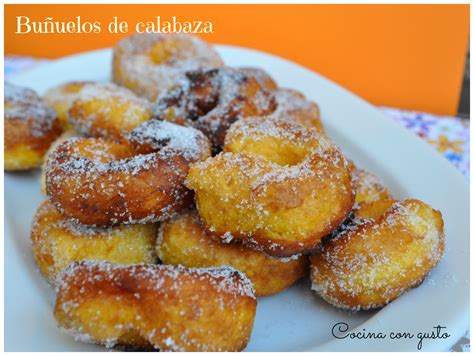 Cocina con gusto: Buñuelos de calabaza