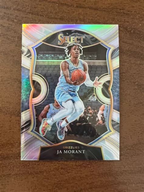 Ja Morant Carta Basket Nba Select Silver Prizm Eur