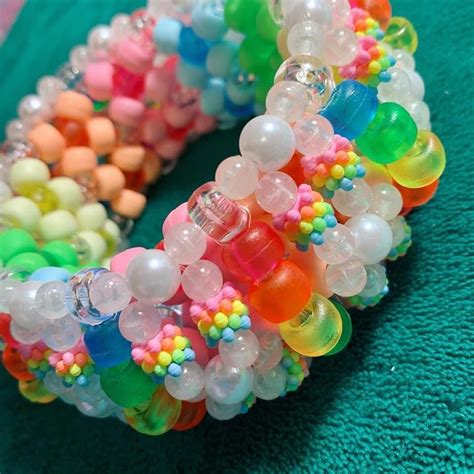 Diy Flat Stitch Peyote Kandi Cuff Tutorial Artofit