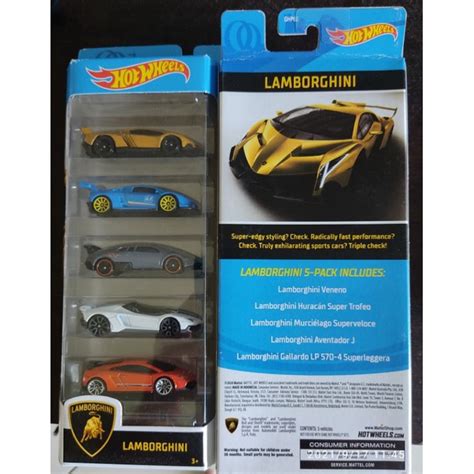 Hot Wheels Lamborghini Pack To Choose Car Selling Each Veneno Huracan Aventador Gallardo