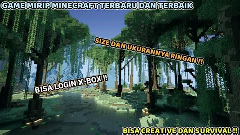 OFFLINE GAMES Game Mirip Minecraft Terbaik Dan Size Kecil Paling