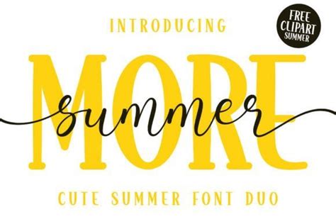 The Best Summer Fonts 2023 Creative Fabrica