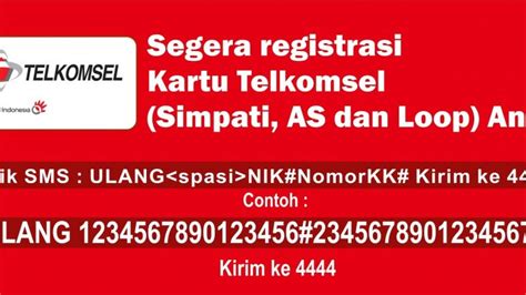 Tutorial Registrasi Kartu Telkomsel Satu Trik