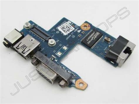 Dell Latitude E5440 USB VGA Ethernet Port Board Anschluss 0G1WYK G1WYK