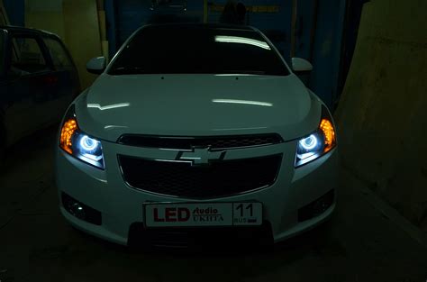 Тюнинг Chevrolet Cruze, фото салона и оптики Шевроле Круз