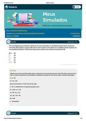 Solved Leia As Afirmaes E Assinale A Alternativa Correta IO