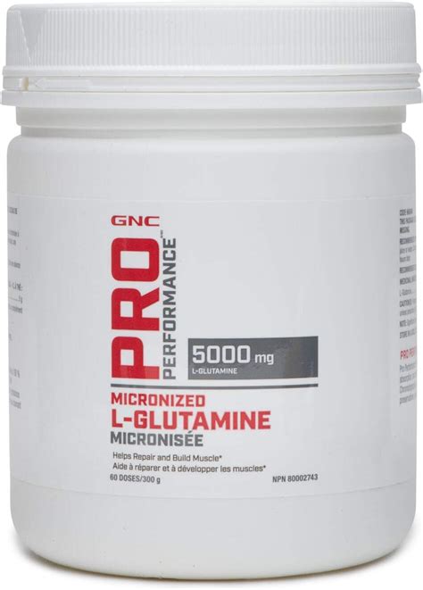 Gnc Pro Performance Micronized L Glutamine Mg Servings Helps