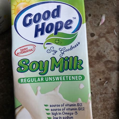 Good Hope Good Hope Soy Milk Regular Unsweetened Review Abillion