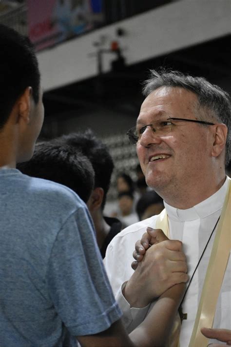 Fr. Miguel visits Don Bosco Mandaluyong — Don Bosco Technical College