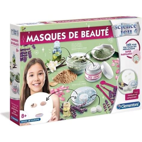 Coffret Scientifique Pour Cr Er Des Masques De Beaut Naturels Et Doux