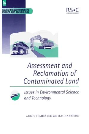 Pdf Assessment And Reclamation Of Contaminated Land Di R M Harrison