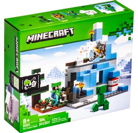 Конструктор Ледяные вершины - купить аналог LEGO 21243 в интернет ...