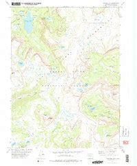 Hi Res Interactive Map Of Trappers Lake Garfield County CO In 1977