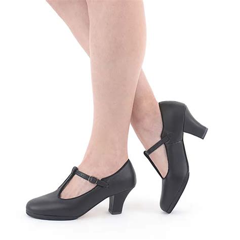 Sapato De Dança Feminino - Sapato para Dança de Salão Feminino Chorus Line com borracha no Solado ...
