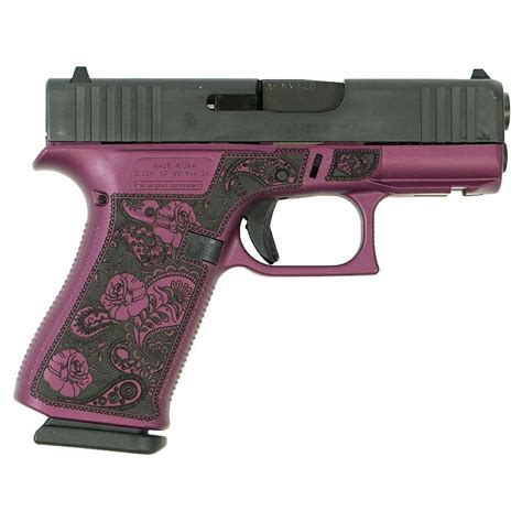 Glock X Paisley Grip Black Cherry Handgun Mm Luger Rd Magazines