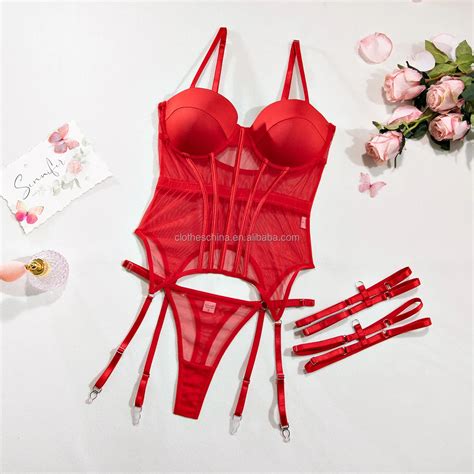 Chuangerm Oem New Fashion Wholesale Sexy Lingerie Mesh Breathable