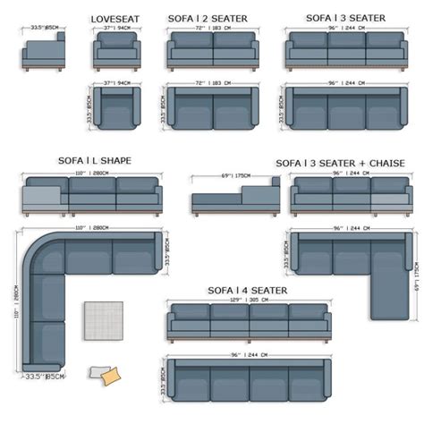 Design guide to optimizing Living Rooms size and layouts.