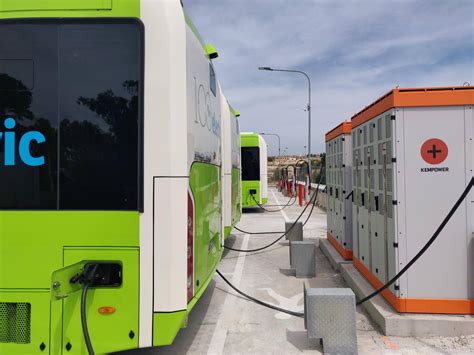 Kempower DC fast charging solutions powering Malta’s first electric bus