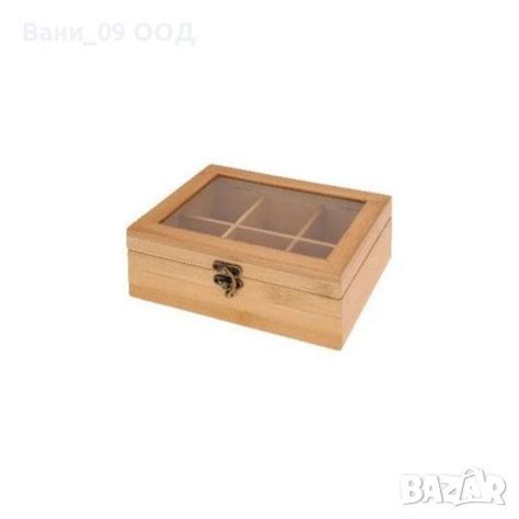 Бамбукова кутия за чай в Кутии за съхранение в гр. Бургас - ID39220437 ...