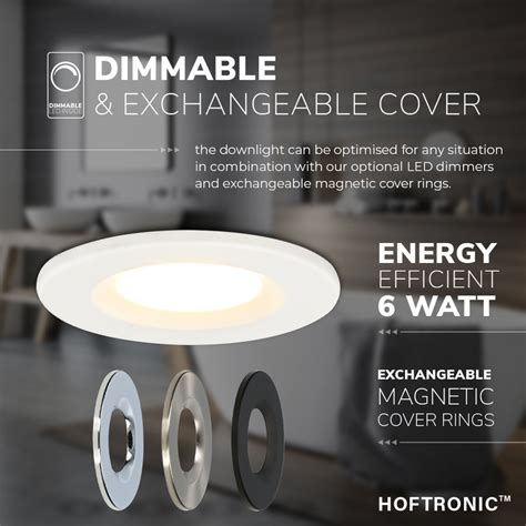 Dimmable Led Downlight White Venezia Watt K Ip