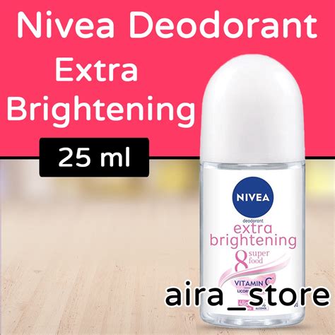 Jual NIVEA Personal Care Deodorant Extra Brightening Roll On 25 Ml