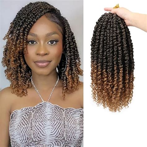 Amazon 8 Packs Passion Twist Hair 12 Inch Water Wave Crochet Hair