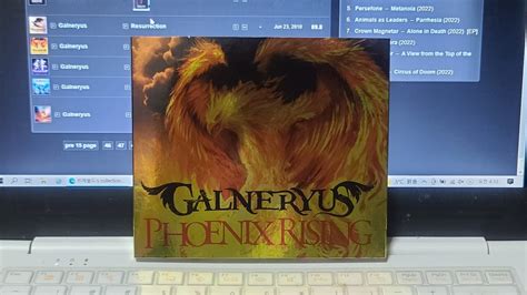 Galneryus Phoenix Rising Cd Photo Metal Kingdom