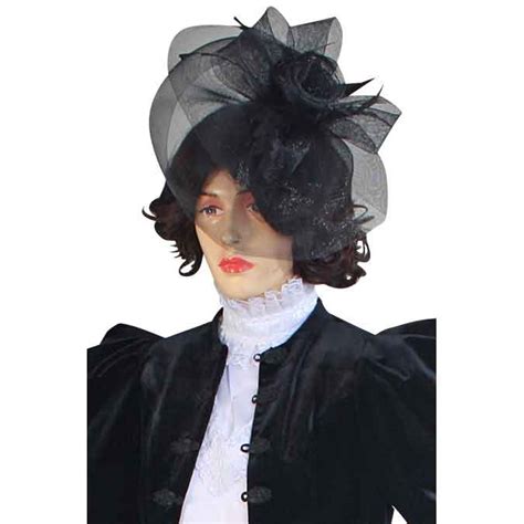 Victorian Veil Hat