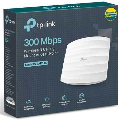 Wireless Access Point Tp Link Eap110 N At 300mbps For Ceiling Cablematic