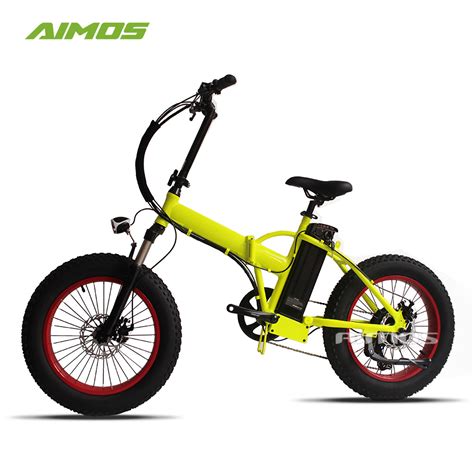 Aimos 2018 Fat Electric Bike 20 48V 500W Electric Fat Tire Bike For